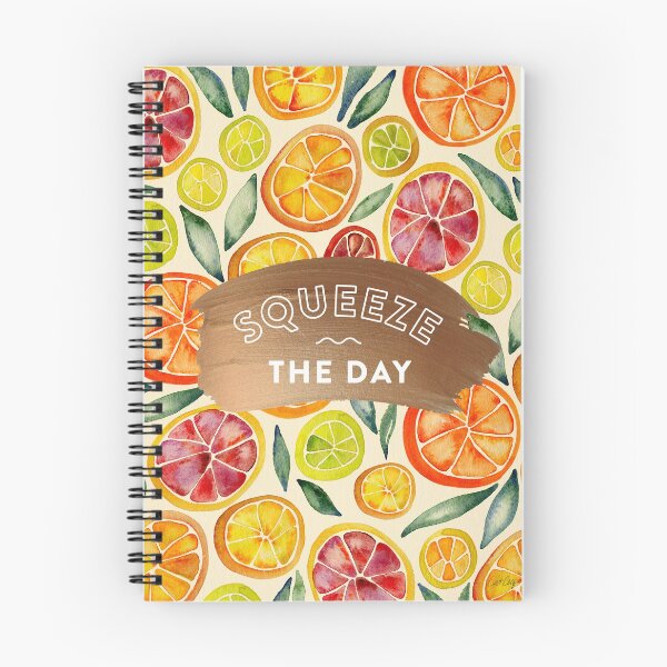 Item preview, Squeeze the Day – Rose Gold designed and sold by Cat Coquillette.
