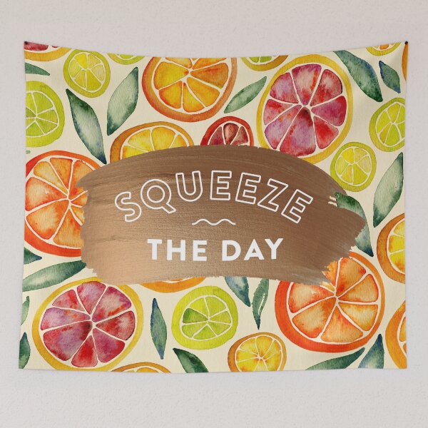 Item preview, Squeeze the Day – Rose Gold designed and sold by Cat Coquillette.