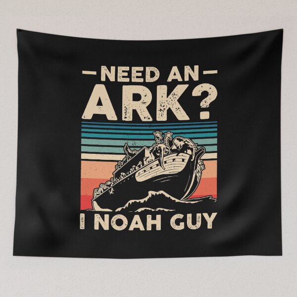 Item preview, Need an Ark? I Noah Guy Funny Christian Gift Retro Vintage  designed and sold by Nailgun.