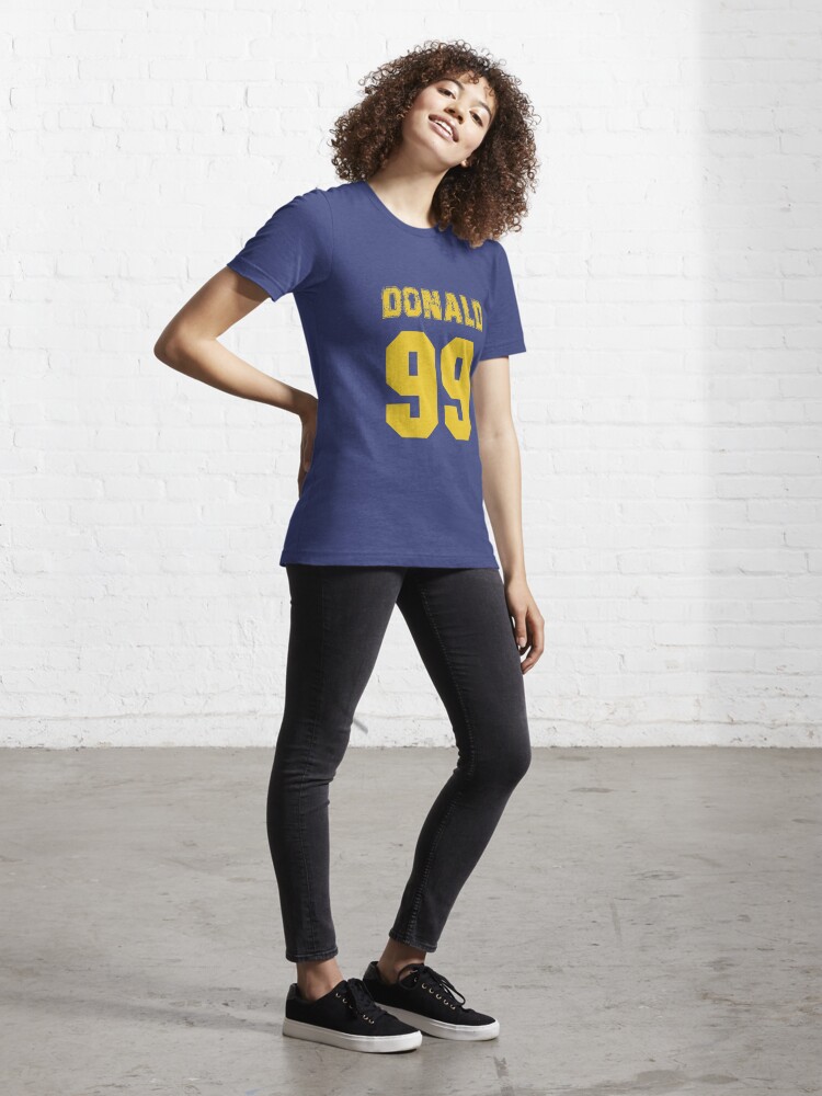 Aaron Donald Shirt  Los Angeles Football Men's Cotton T-Shirt