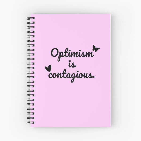 Item preview, Optimism is contagious t-shirt cute designed and sold by Safaasaeed.