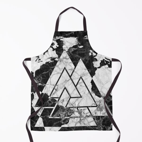 Item preview, Valknut Marbled on Globe designed and sold by Gralok.