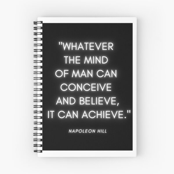 Item preview, Napoleon Hill Citation Design designed and sold by MrItaly.