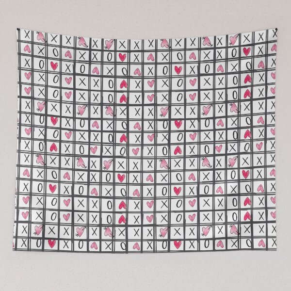 Aperçu de l'œuvre XO XO XO Love est dans l'air créée et vendue par CreativeBu.