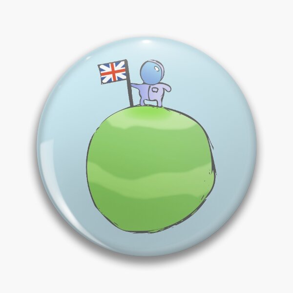Item preview, Astronaut on tiny planet (British) designed and sold by execc.