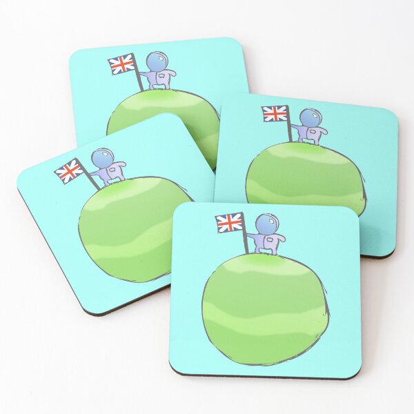 Item preview, Astronaut on tiny planet (British) designed and sold by execc.