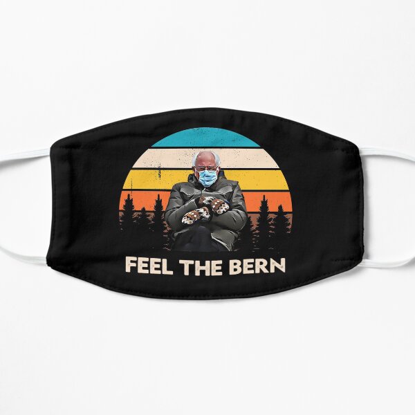 Bernie Sanders With Mittens Inauguration 2021 Mask