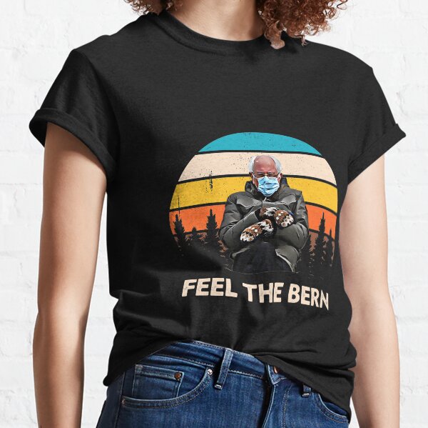 Bernie Sanders With Mittens Inauguration 2021 Classic T-Shirt