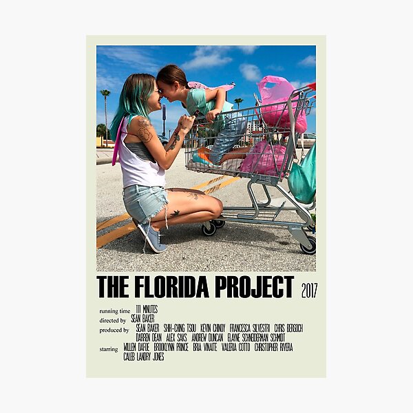 The Florida Project Alternative Poster Art Movie Large (3) Photographic Print