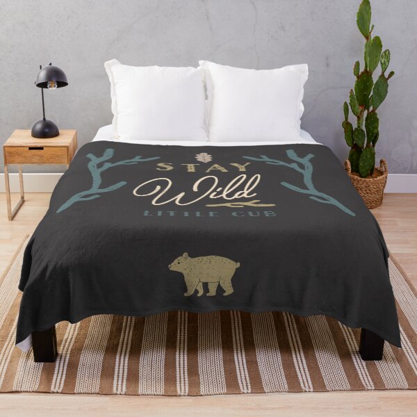 Item preview, Stay Wild Little Cub designed and sold by Cut to the Feeling.