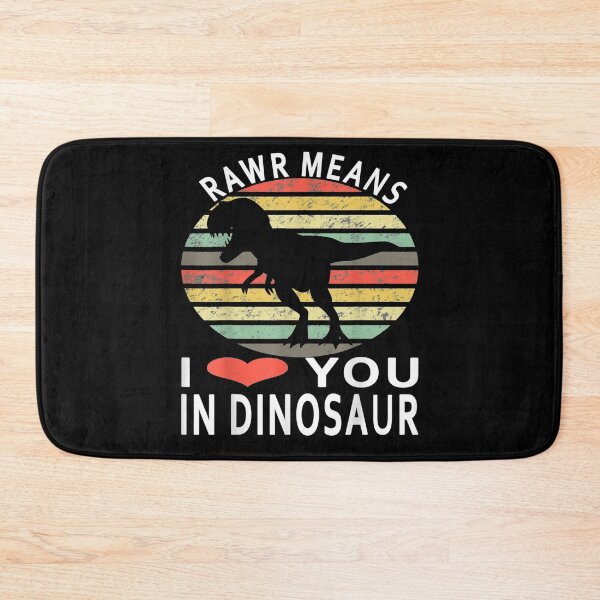 Item preview, Rawr Means I Love You In Dinosaur Valentines Day Gift T-Shirt designed and sold by PrintexDesigns.