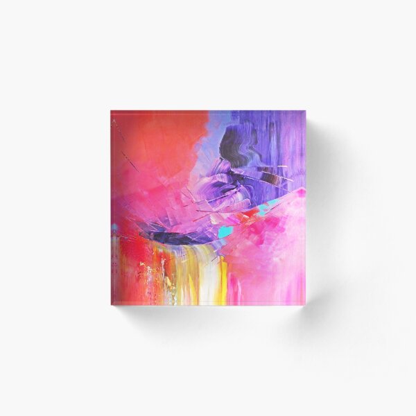 Le don d Iris Bloc acrylique