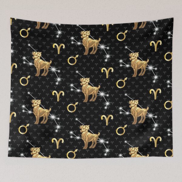 Item preview, 65 MCMLXV Aries Zodiac Astrology Sign Pattern designed and sold by 65 MCMLXV.