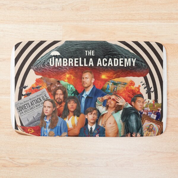 Item preview, Umbrella Academy Time Warp with Logo designed and sold by bubble-steph.
