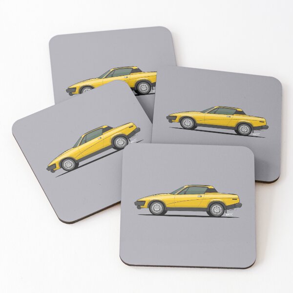 Item preview, Triumph TR7 FHC single illustration designed and sold by RJWautographics.