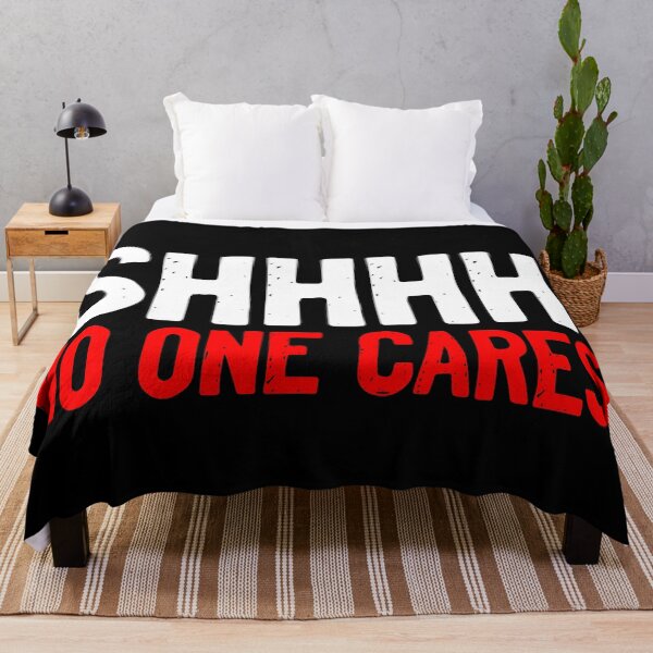 Item preview, SHHH No One Cares Joke designed and sold by Sour Soul.