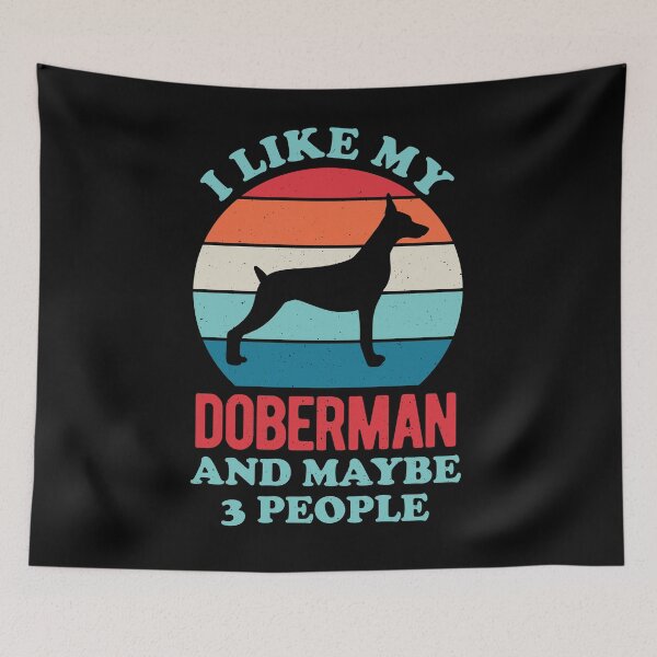 Item preview, Funny Doberman designed and sold by artworkbyrihen.