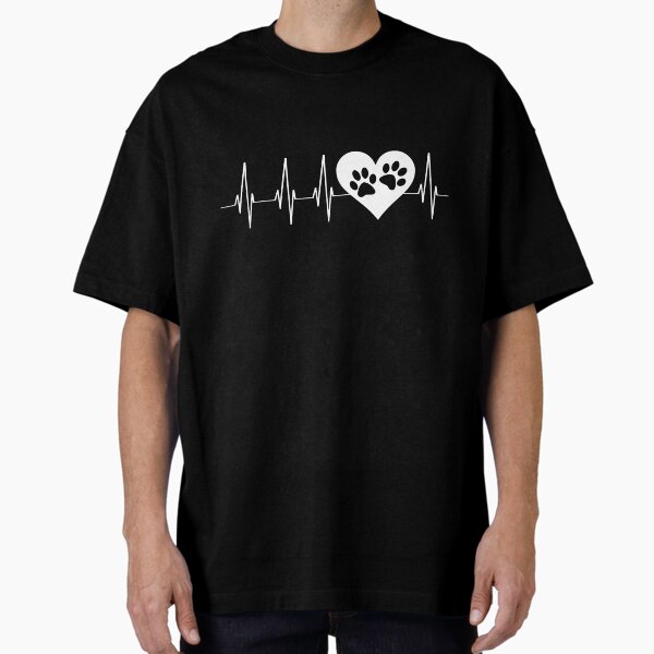 Item preview, Heartbeat Dog Paw Prints designed and sold by primetee.
