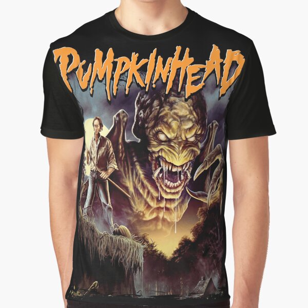 Pumpkinhead Movie T Shirt Vintage 1980s Horror Film Tshirt Men/'s Tee Halloween
