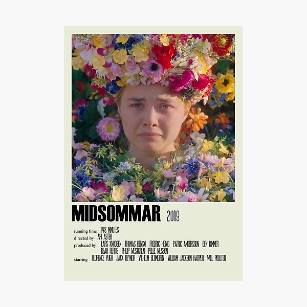 Midsommar Alternative Poster Art Movie Large (2) Photographic Print