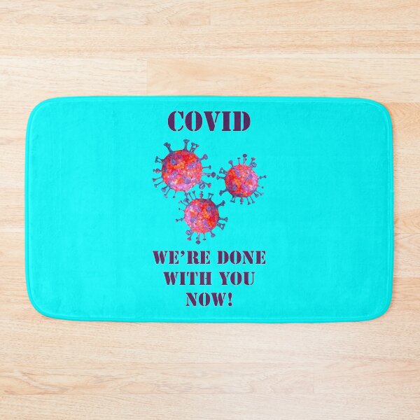 Item preview, WE'RE DONE WITH YOU! - purple text designed and sold by janeynic.