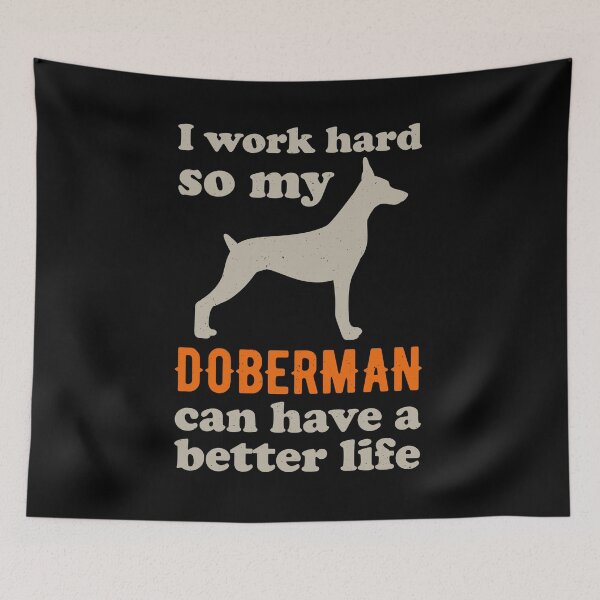 Item preview, Funny Doberman designed and sold by artworkbyrihen.