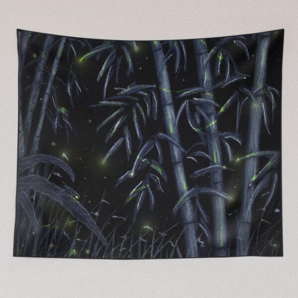Item preview, Bamboo Forest Fireflies designed and sold by PhilipHarvey.