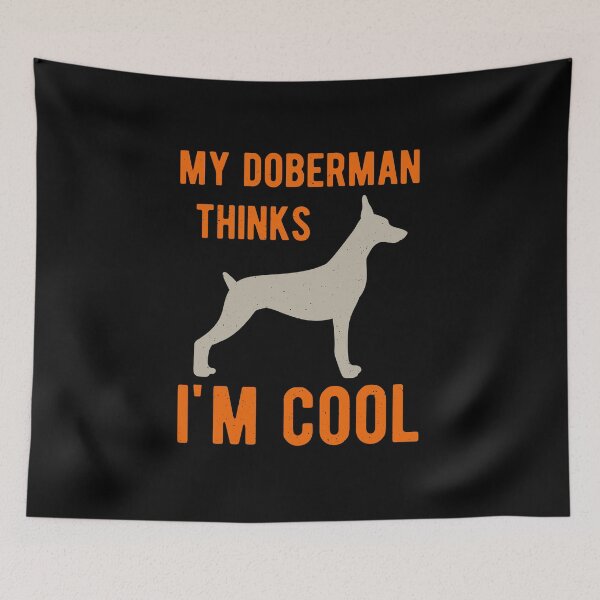 Item preview, Funny Doberman designed and sold by artworkbyrihen.
