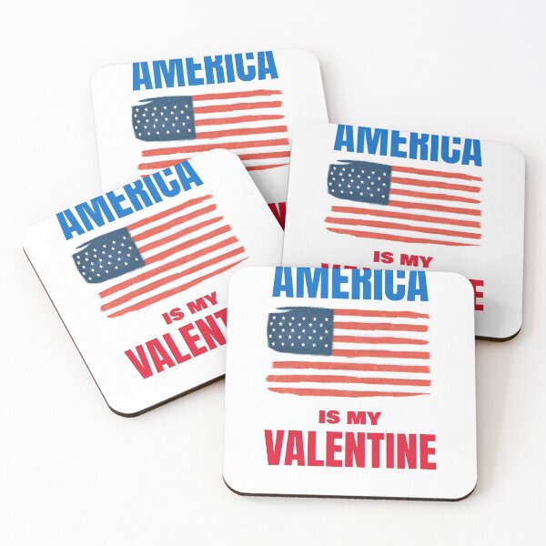 Item preview, AMERICA IS MY VALENTINE designed and sold by 30-Merch.