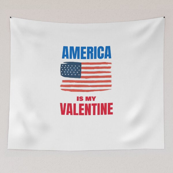Item preview, AMERICA IS MY VALENTINE designed and sold by 30-Merch.