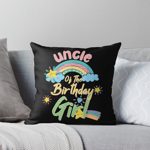 Item preview, Uncle Of The Birthday Girl Rainbow Matching Family designed and sold by shirleyfinley.