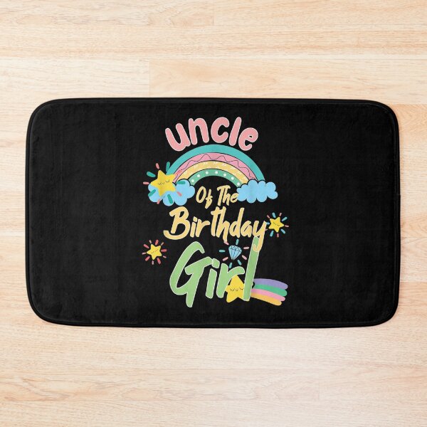Item preview, Uncle Of The Birthday Girl Rainbow Matching Family designed and sold by shirleyfinley.