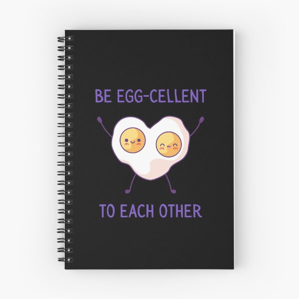 Item preview, Be Egg-Cellent, Be Excellent, Bill and Ted, Egg Pun (blk) designed and sold by GoodMoodFood.
