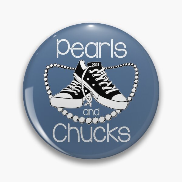 Item preview, Pearls & Chucks Kamala Harris 1st Vice President 2021 designed and sold by 9ine9.
