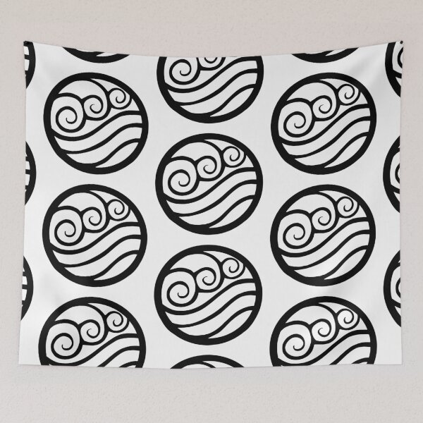 Item preview, Water Tribe Icon-white designed and sold by Friend of Frogs.