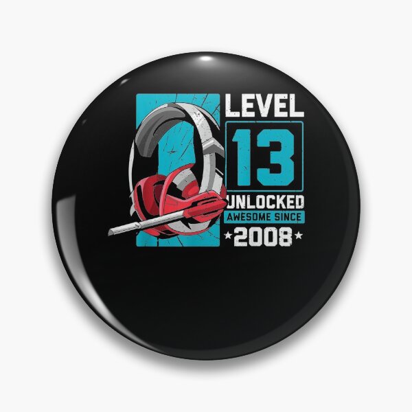 Item preview, 13th Birthday Gift Level 13 Unlocked Awesome Since 2008 Boys designed and sold by shirleyfinley.