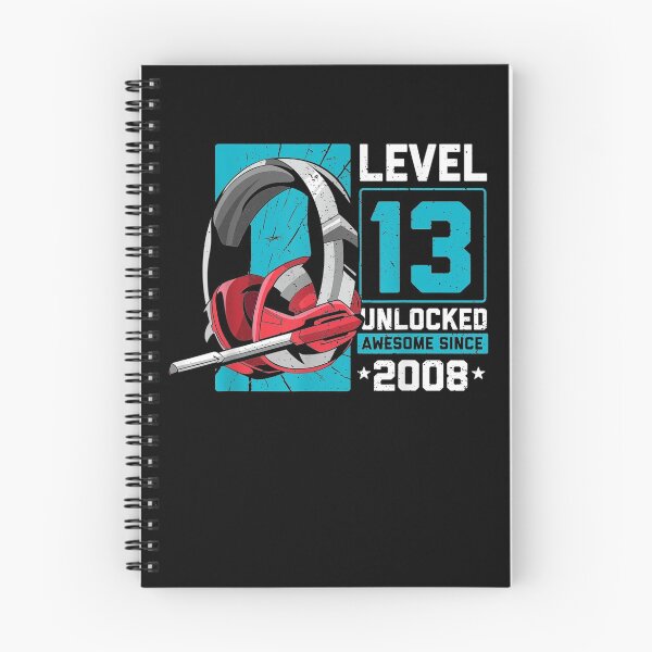 Item preview, 13th Birthday Gift Level 13 Unlocked Awesome Since 2008 Boys designed and sold by shirleyfinley.