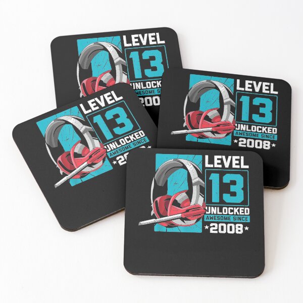 Item preview, 13th Birthday Gift Level 13 Unlocked Awesome Since 2008 Boys designed and sold by shirleyfinley.