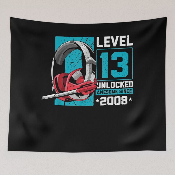 Item preview, 13th Birthday Gift Level 13 Unlocked Awesome Since 2008 Boys designed and sold by shirleyfinley.