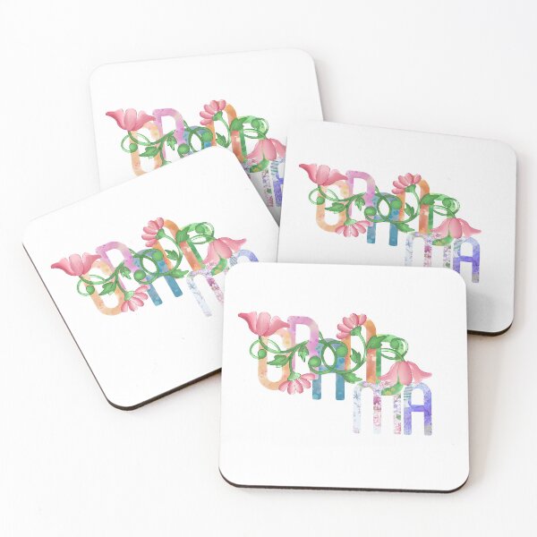 Item preview, Grand’ma with flowers designed and sold by A-IdeaDesign.