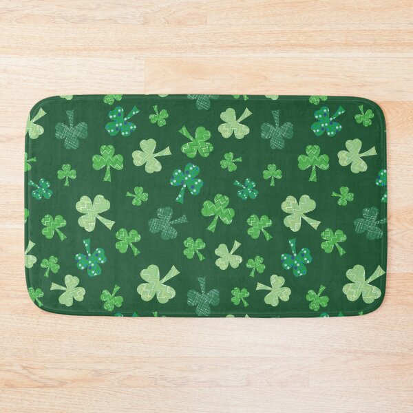 Item preview, St. Patricks day Shamrock Tumble green designed and sold by Meg M Studio.