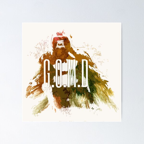 Item preview, Gorilla GOMD designed and sold by roodbelletje.