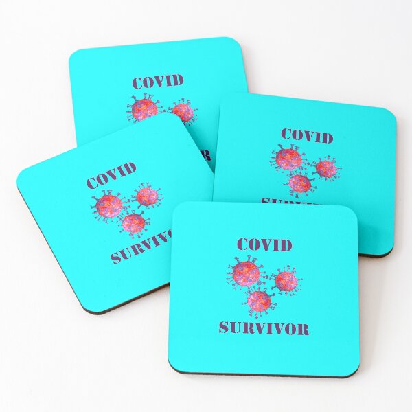 Item preview, Copy of COVID - SURVIVER - purple text designed and sold by janeynic.