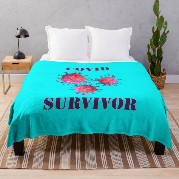 Item preview, Copy of COVID - SURVIVER - purple text designed and sold by janeynic.
