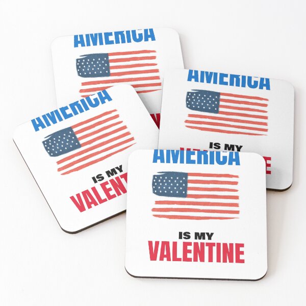Item preview, AMERICA IS MY VALENTINE designed and sold by 30-Merch.