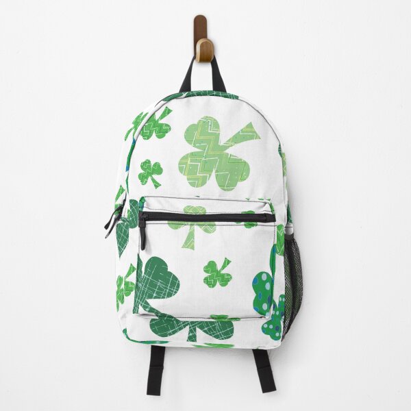 Item preview, St. Patricks day Shamrock Tumble on white designed and sold by Meg M Studio.