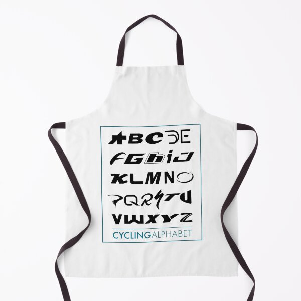 Item preview, Cycling brands Alphabet A to Z designed and sold by BlimeyPrints.