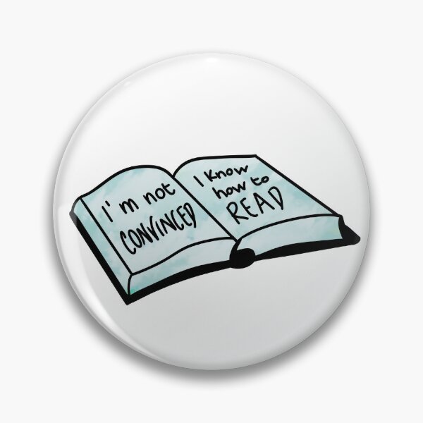 Item preview, I am not convinced I know how to read - Nick Miller designed and sold by TVserious.