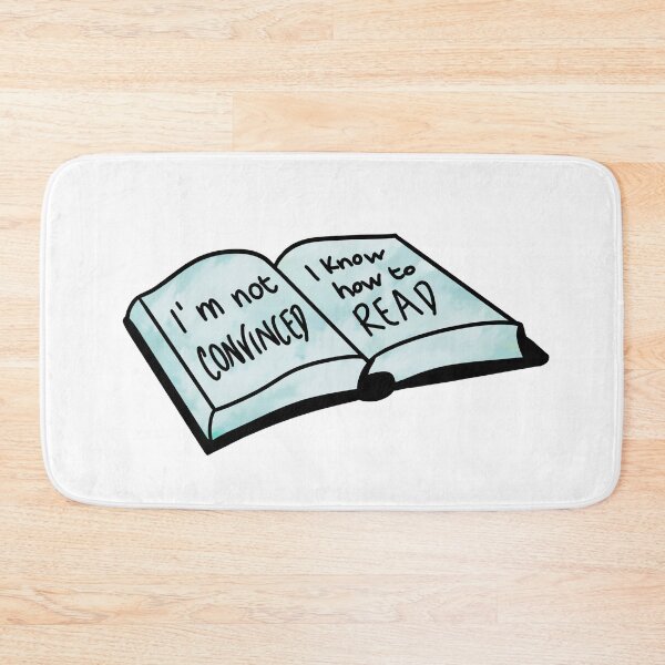 Item preview, I am not convinced I know how to read - Nick Miller designed and sold by TVserious.