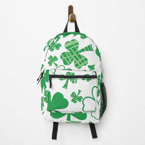Item preview, Shamrock scatter on white for St. Patricks day designed and sold by Meg M Studio.